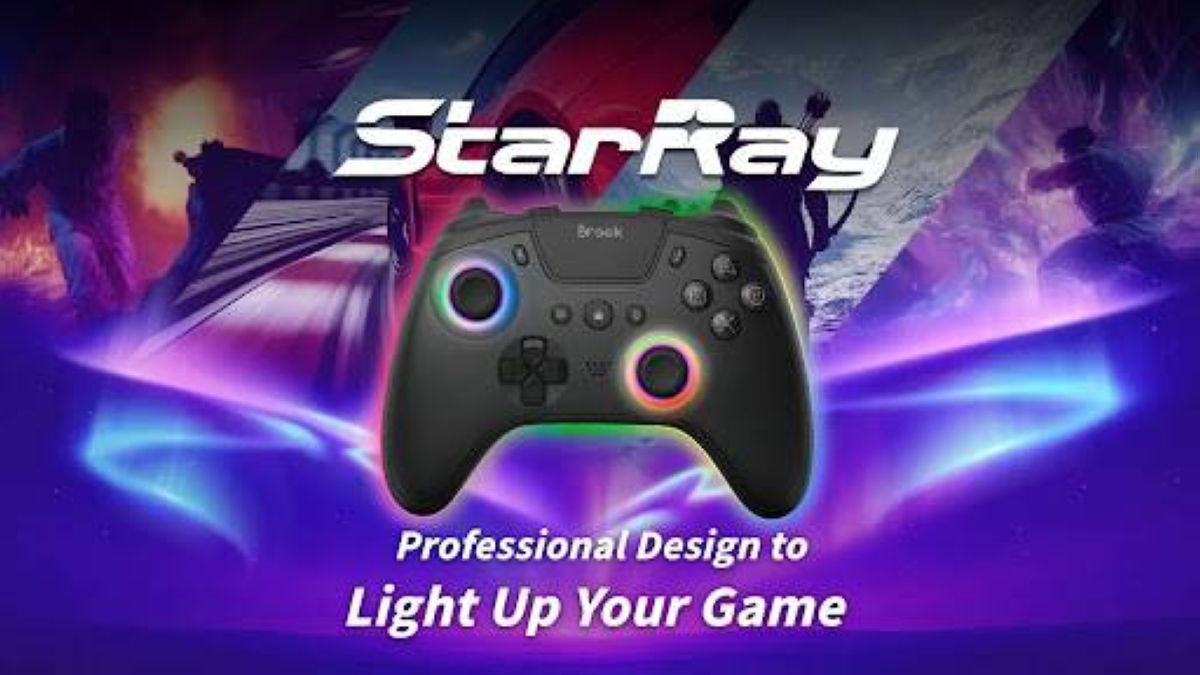 Brook StarRay Wireless Controller Launches With Native PS5 Support and an Xbox-Style Layout